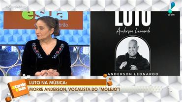 Sonia Abrão lamenta morte de Anderson Leonardo, do Molejo: "Grande perda"
