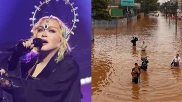 Madonna realiza doação milionária ao Rio Grande do Sul, diz site