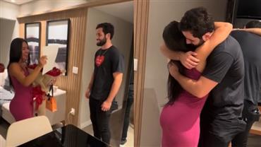 Do reality para vida: Matteus compartilha vídeo do dia em que pediu Isabelle em namoro