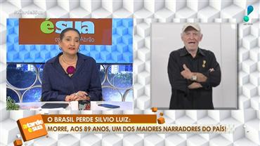 "Grande perda para o mundo esportivo", Sonia Abrão lamenta morte de Silvio Luiz