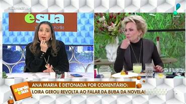 Sonia Abrão alfineta Ana Maria Braga após polêmica: "Se você vai fazer uma entrevista esteja preparada"