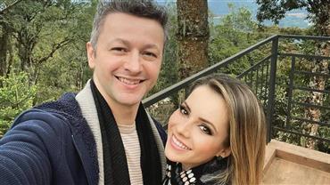 Lucas Lima ironiza comentário sobre casamento com Sandy: "cativeiro"