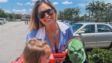 Virginia responde críticas sobre a filha usar fantasias do Hulk e Homem-Aranha