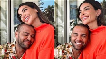 Esposa de Daniel Alves publica primeiras fotos com jogador após prisão: 'somos felizes'