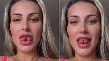 Andressa Urach se revolta com seguidores que pedem dinheiro: "Dou muito a minha..."