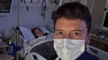 Estado de saúde de Vera Viel após cirurgia é divulgado e Rodrigo Faro faz post