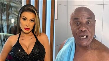 Andressa Urach desafia Kid Bengala e alfineta "diz que a pipa do vovô não sobe mais"