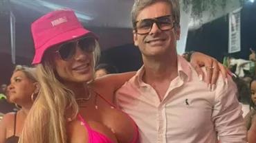 Andressa Urach publica foto com youtuber do Flamengo e dispara "Essa semana tem"