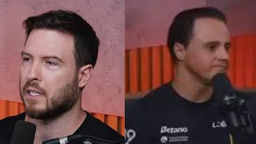 Thiago Nigro é detonado após cometer gafe em entrevista com Felipe Massa