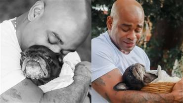 Cezar Black lamenta morte de Rocco, seu cachorro: 'Você não sairá do meu pensamento'