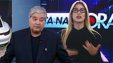 Datena se exalta com repórter ao vivo, vira alvo de críticas e pede desculpas