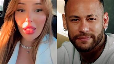 Suposta amante de Neymar pede fim de boatos sobre paternidade: 'DNA na hora certa'
