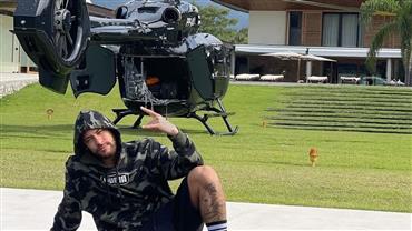 Anac suspende autorização de voo do helicóptero de R$ 50 milhões de Neymar Jr.