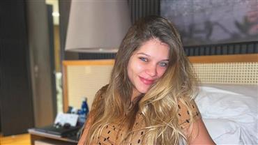 À espera da filha, Lyandra Costa sonha com o pai, Leandro: "chorei muito"