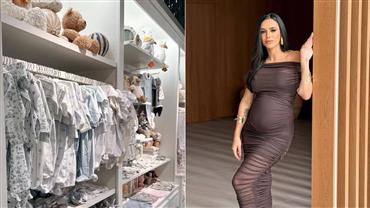 Bruna Biancardi deixa internautas curiosos ao mostrar prévia do enxoval de Mel; Veja