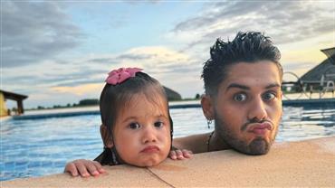 Zé Felipe faz declaração para a filha após término com Virginia: "Louco de saudade"