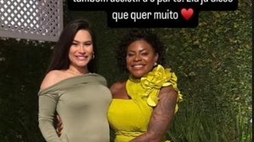 Raissa Barbosa diz que Jojo Todynho vai assistir ao seu segundo parto: "Vai assistir tudo"