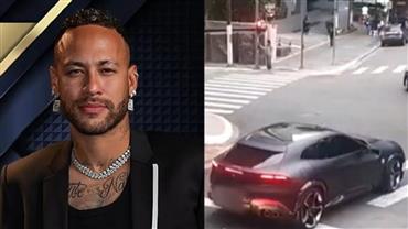 Ferrari milionária de Neymar é flagrada em infração de trânsito em São Paulo