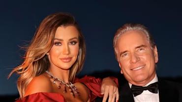 Esposa de Roberto Justus desmente boatos de crise no casamento: "não venham com essa uruca"