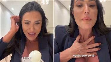 Ex-BBB Gracyanne Barbosa reaparece após imersão com Pablo Marçal