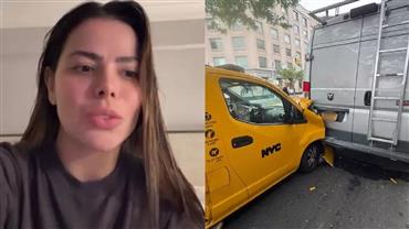 Esposa de jogador do Botafogo sofre acidente de carro e perde a memória: "Foi assustador"