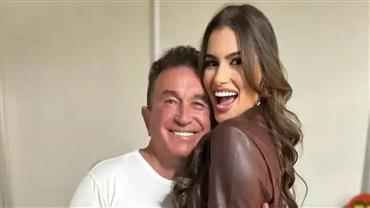 Esposa de Amado Batista se pronuncia sobre suposta separação com o cantor: "Já que você tá solteiro, eu também estou"