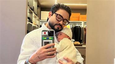 Yudi Tamashiro informa alta hospitalar do filho Davi após passar por três cirurgias