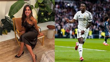 Vini Jr. e modelo são alvo de ataques após post de foto juntos
