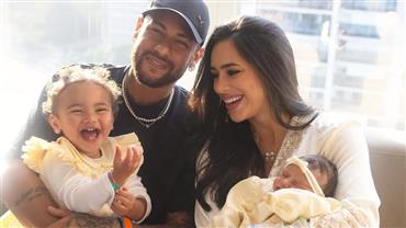 Bruna Biancardi e Neymar publicam primeiras fotos de Mel, segunda filha do casal: "Novo capítulo"