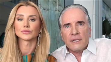 Esposa de Roberto Justus reage e pede "mão na consciência" após ataque de ódio contra a filha de 5 anos