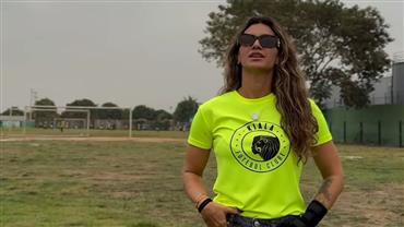 "Sigo firme": Kelly Key se torna a primeira presidente de time de futebol em Angola