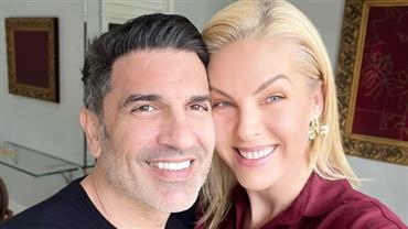 "Que alegria": Ana Hickmann celebra retorno de Edu Guedes para casa