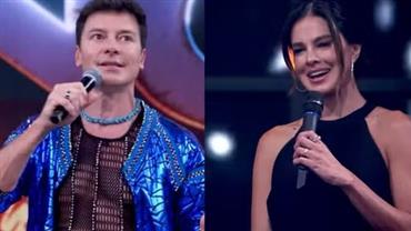 Com emoção, Rodrigo Faro recebe homenagem da esposa na "Dança dos Famosos" : "Você é o homem da minha vida"