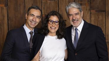 William Bonner dá adeus ao 'Jornal Nacional'; Renata Vasconcellos e César Tralli assumem posto