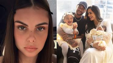 Após ser acusada de criar fake para atacar a esposa e filhas de Neymar, Amanda Kimberlly rebate: "mais uma mentira"