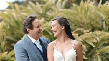 Adriana Birolli se casa com Ivan Zettel em cerimônia intimista no Rio