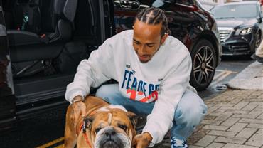 Lewis Hamilton anuncia morte de seu companheiro de 12 anos