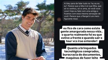 Marido de Lucas Rangel, responde críticas de internautas sobre sua relação com a filha recém-nascida