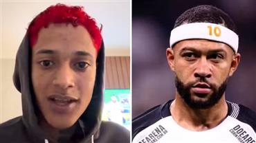 Memphis Depay manda recado para Oruam após rapper criticar operação no RJ; veja print