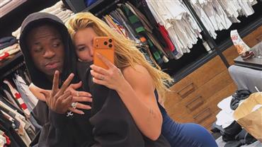 Após anúncio, Virginia comemora convocação de Vini Jr. ao lado de Lucas Paquetá