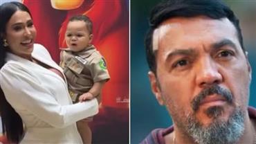 Gracyanne Barbosa sobre ausência de Belo em festa do neto: "Não tem como ser diferente"