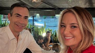 Ticiane Pinheiro desabafa sobre relacionamento à distância com Cesar Tralli