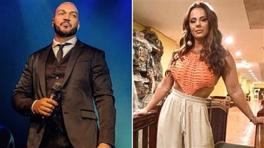 Belo fala sobre possibilidade de contracenar com Viviane Araújo em novela: "Estou apaixonaado"