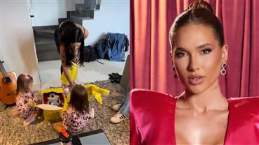 Virginia opina sobre convivência de Ana Castela com seus filhos