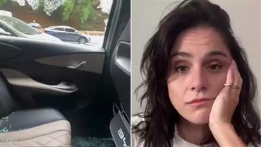 Namorada de Fábio Porchat sofre ferimentos em tentativa de assalto em São Paulo