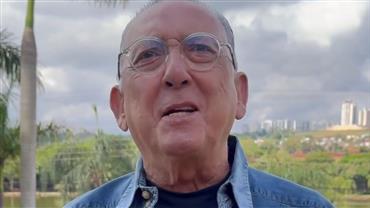 Internado, Galvão Bueno tem condição de saúde revelada pela equipe: "Não se sentiu bem"