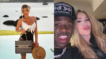 Andressa Urach faz alerta a Virginia sobre Vini Jr. e revela intimidade: "O negócio dele é, ó..."