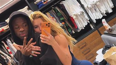 Virginia e Vini Jr. completam um mês de namoro e trocam declarações: "1°mês de muitos que virão"