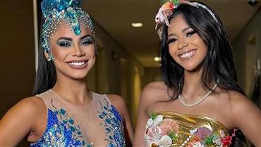 Irmã de Lexa surge usando chupeta como parte do figurino em premiação