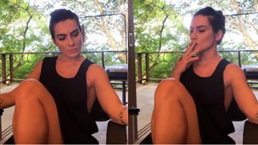 Foto de Cleo Pires supostamente fumando maconha causa polêmica na internet